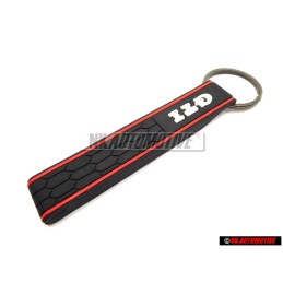 VW Original Porte-Code Noir/Rouge - 1KM087013A 6J1