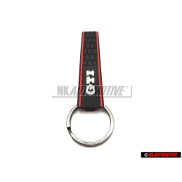 VW Original Porte-Code Noir/Rouge - 1KM087013A 6J1