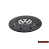 VW Original Enjoliveur De Roue Noir Satine/Chrome - 7H0601151B RVB