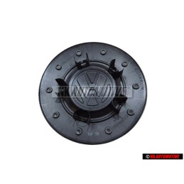 VW Original Enjoliveur De Roue Noir Satine/Chrome - 7H0601151B RVB