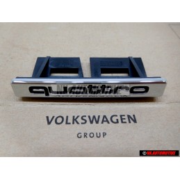 Audi Original QUATTRO Avant Embleme Monogramme Logo Chrome - 8E0853736B 2ZZ