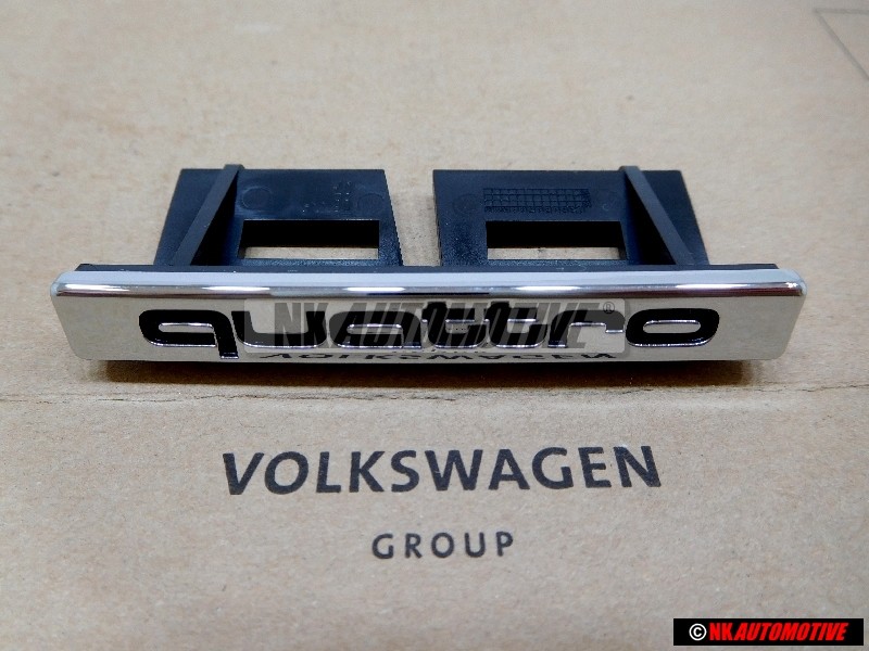Audi Original QUATTRO Avant Embleme Monogramme Logo Chrome - 8E0853736B 2ZZ