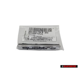 Audi Original QUATTRO Avant Embleme Monogramme Logo Chrome - 8E0853736B 2ZZ