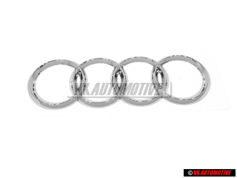 Audi Original Anneaux Arrière Embleme Logo Chrome - 8E9853742 2ZZ