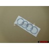 Audi Original Anneaux Arrière Embleme Logo Chrome - 8E9853742 2ZZ