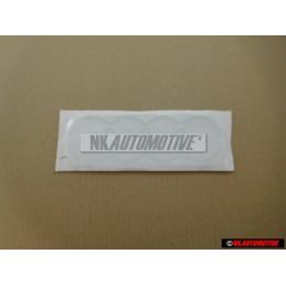 Audi Original Anneaux Arrière Embleme Logo Chrome - 8E9853742 2ZZ