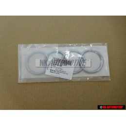 Audi Original Anneaux Arrière Embleme Logo Chrome - 8E9853742 2ZZ