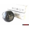 VW Original Pommeau De Levier Des Vitesses Noir Satine - 191711141B 01C
