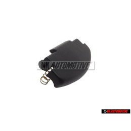 VW Original Bouton-Poussoir Noir Satine - 3B0868445 B41