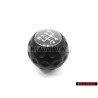 VW Original Pommeau De Levier Des Vitesses Noir Satine - 171711141E 01C