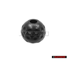 VW Original Pommeau De Levier Des Vitesses Noir Satine - 171711141E 01C