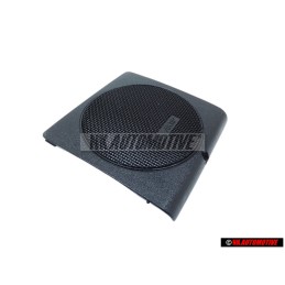 VW Original Ecran De Haut-Parleur Noir Satine - 191867149 LN8