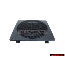 VW Original Ecran De Haut-Parleur Noir Satine - 191867149 LN8