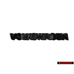 VW Original VOLKSWAGEN Arrière Embleme Monogramme Logo Noir - 321853685C 01C