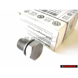 VW Original Vis-Bouchon Avec Bague-Joint - N 90813202