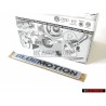 VW Original BLUE MOTION Arrière Embleme Monogramme Logo Chrome - 3C0853675AJWWS