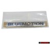 VW Original BLUE MOTION Arrière Embleme Monogramme Logo Chrome - 3C0853675AJWWS