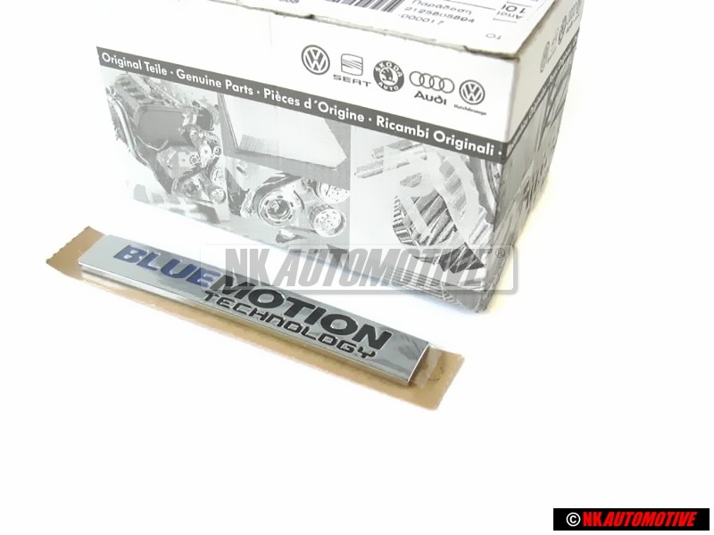 VW Original BLUE MOTION Arrière Embleme Monogramme Logo - 5K0853675BCWWS