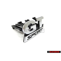 VW Original GT SPORT Avant Embleme Monogramme Logo Chrome - 1K6853679C FXC