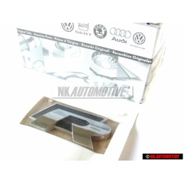 VW Original R LINE Arrière Embleme Monogramme Logo Chrome - 1K8853675K FXC