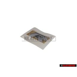 VW Original R LINE Arrière Embleme Monogramme Logo Chrome - 1K8853675K FXC