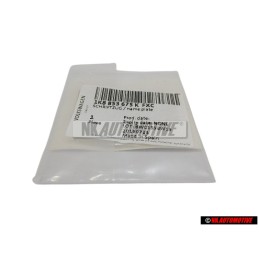 VW Original R LINE Arrière Embleme Monogramme Logo Chrome - 1K8853675K FXC