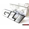 VW Original GLI Avant Embleme Monogramme Logo Argent Brossé - 165853679F GX2
