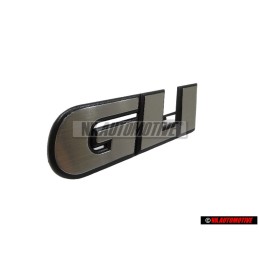 VW Original GLI Avant Embleme Monogramme Logo Argent Brossé - 165853679F GX2