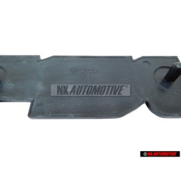 VW Original JETTA Arrière Embleme Monogramme Logo Argent Brossé - 165853687F GX2