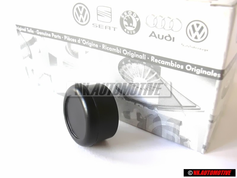 VW Original Bouton Noir Satine - 191857520A 01C