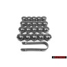 VW Original SET 20x Capuchon & Enjoliveur - Golf Corrado Scirocco