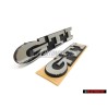 VW Original SET GTI Monogramme Emblème Argent Avant Arrière - Golf MK3
