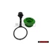 VW Original SET Capuchon & Bouchon Filete Vert - Golf MK1/2/3 Cabriolet