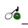 VW Original SET Capuchon & Bouchon Filete Vert - Golf MK1/2/3 Cabriolet
