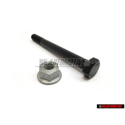 VW Original SET Boulon de serrage et écrou de moyeu de suspension avant - Passat
