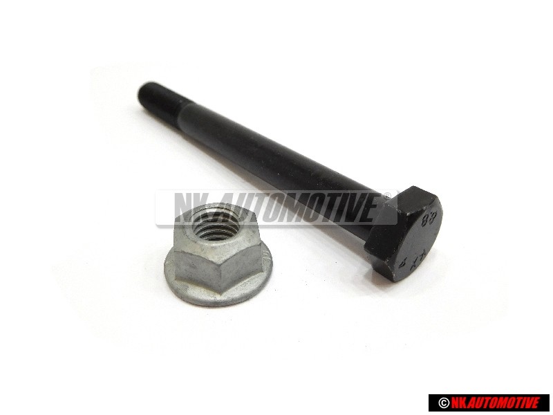 VW Original SET Boulon de serrage et écrou de moyeu de suspension avant - Passat