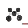 VW Original SET Capuchons Boulons de Roue et 1x Verrouillage - Golf MK5/6/7
