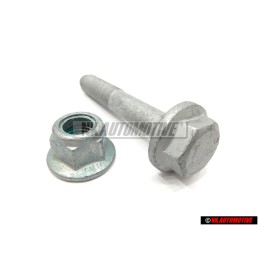 VW Original SET Boulon et écrou de jambe de suspension avant - Golf MK4 Bora