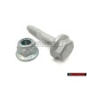 VW Original SET Boulon et écrou de jambe de suspension avant - Golf MK4 Bora