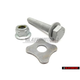 VW Original SET Écrou de boulon de bras de tige de suspension arrière - Golf MK5