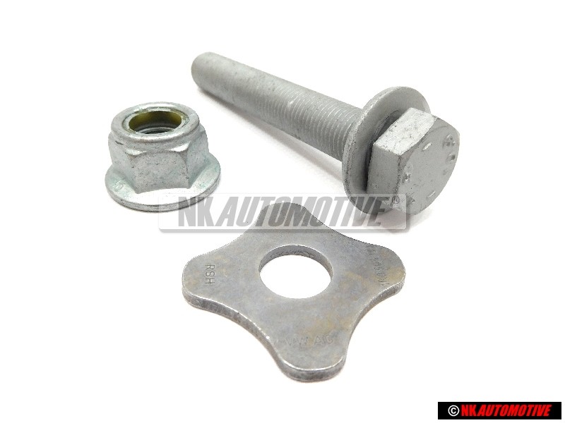 VW Original SET Écrou de boulon de bras de tige de suspension arrière - Golf MK5