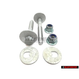 VW Original SET Suspension excentrique arrière Boulons & Écrous - Golf MK5/6
