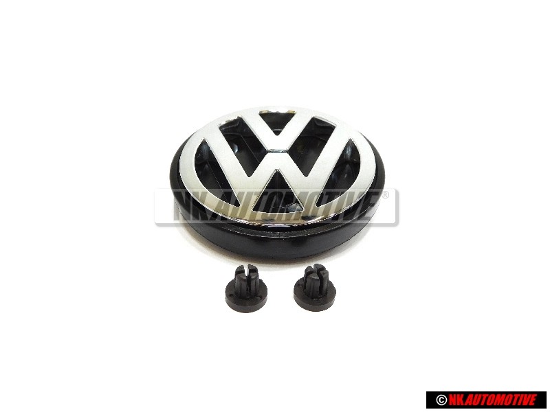 VW Original SET Emblème arrière avec passe-fils - Golf MK2