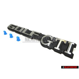 VW Original SET Golf Gti Boot Badge Avec 3 Clips De Fixation - Golf MK2 Clipper