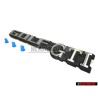 VW Original SET Golf Gti Boot Badge Avec 3 Clips De Fixation - Golf MK2 Clipper