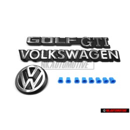 VW Original SET Arrière Embleme Monogramme Logo - Golf Cabriolet MK1 Golf MK2