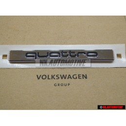 Audi Original QUATTRO Arrière Embleme Monogramme Logo Chrome - 8D5853737F 2ZZ