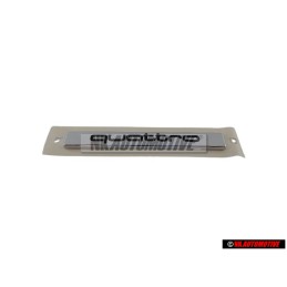 Audi Original QUATTRO Arrière Embleme Monogramme Logo Chrome - 8D5853737F 2ZZ