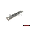 Audi Original QUATTRO Arrière Embleme Monogramme Logo Chrome - 8D5853737F 2ZZ