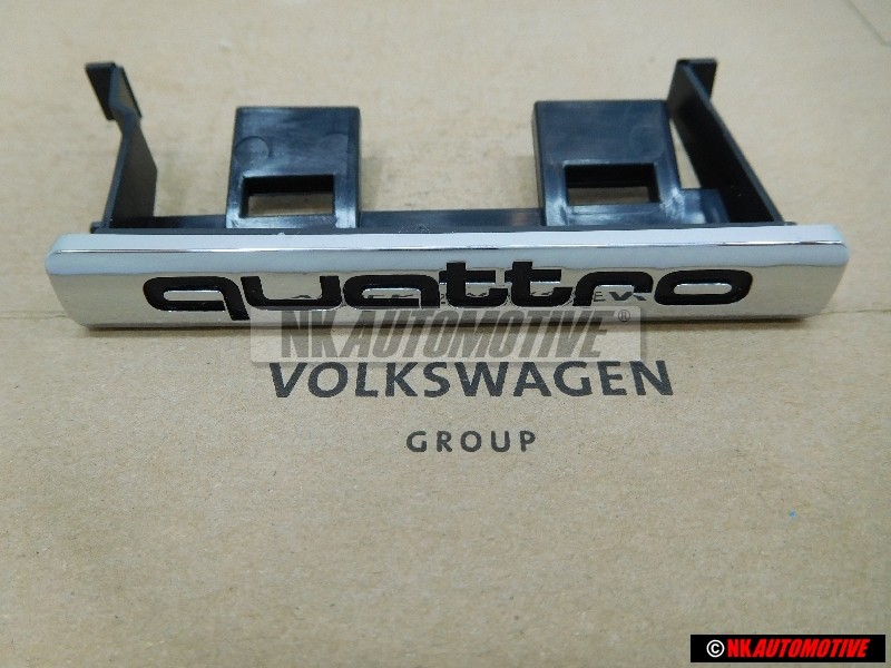 Audi Original QUATTRO Avant Embleme Monogramme Logo Chrome - 8L0853736B 2ZZ